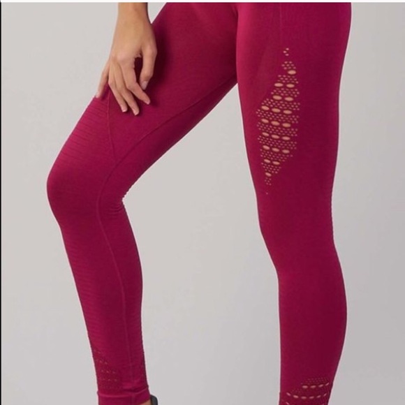 Gymshark Red Seamless Leggings 